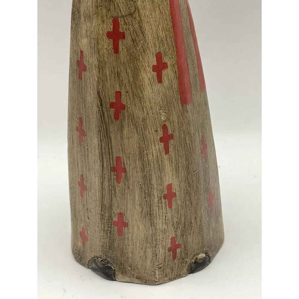 Terracotta‎ Angel Peruvian Style Candleholder Handpainted